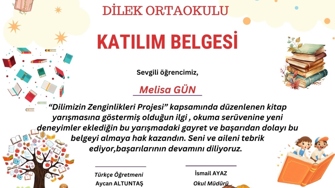 DİLİMİZİN ZENGİNLİKLERİ PROJESİ